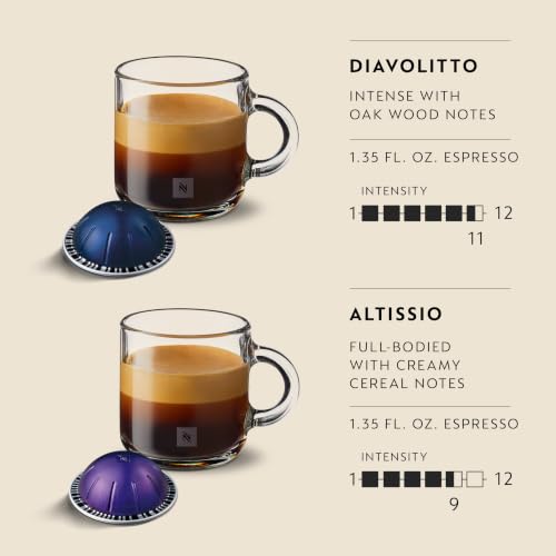 Nespresso Vertuo Espresso Variety Pack Pods - 50 Count, Pack of 1