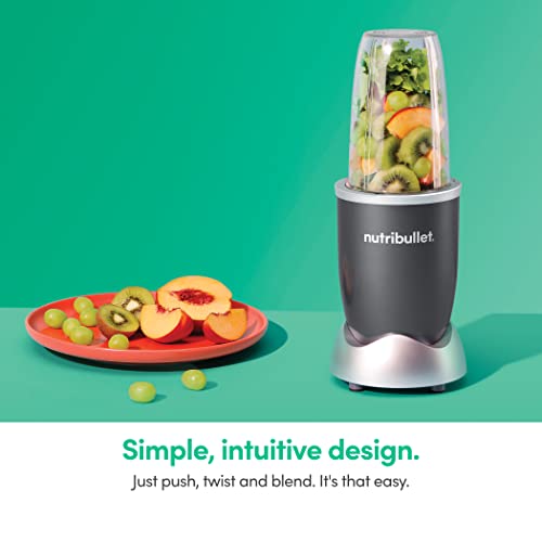 NutriBullet Personal Blender Dark Gray 24oz, 700W Power for Smoothies & Food Prep
