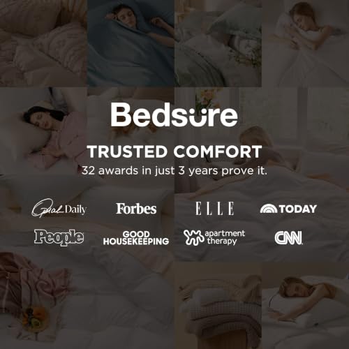 Linen Oversized King Duvet Cover Set - No Comforter 120 x 98, Cotton-Like Soft