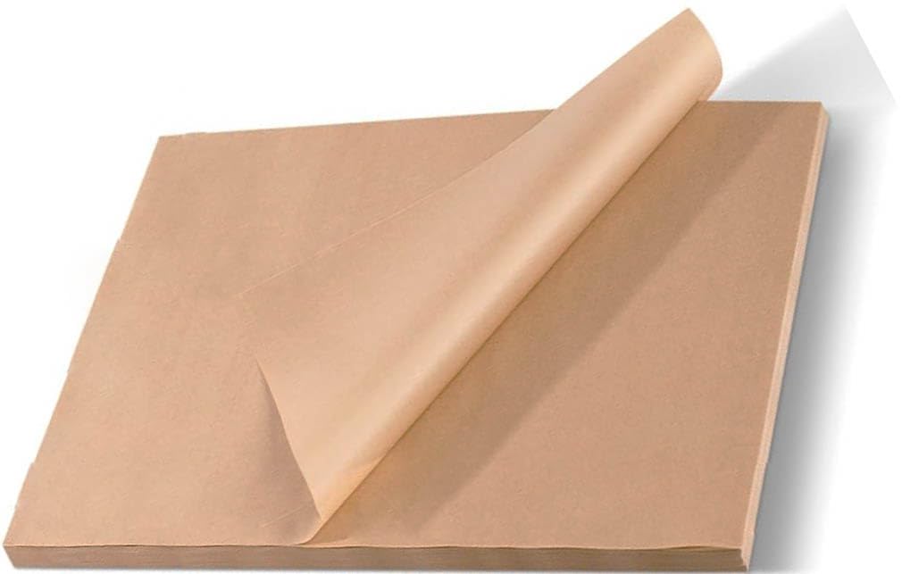 100 Pcs Parchment Paper Baking Sheets,12x16 In /30X40 cm Non-Stick Precut Baking Kitchens Parchment Paper, Perfect for Baking Air Fryer Grilling Steaming Bread Cookie Cup Cake and More (Unbleached)