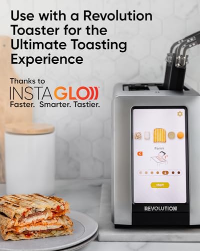 Revolution Toastie Press for Toasters - Grilled Cheese, Quesadillas & Paninis