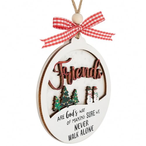Friend Christmas Ornament Best Friend Faith Gift KINGDUHU Variation