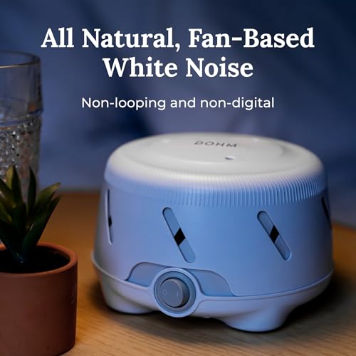 Yogasleep Dohm Uno 2 Pack White Noise Sound Machine for Sleep & Office Privacy