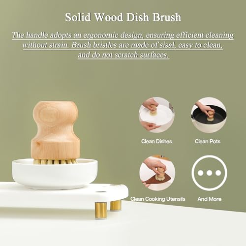 MOMEEMO Gold & White Stainless Steel Soap Dispenser Set with Pumps & Accessories