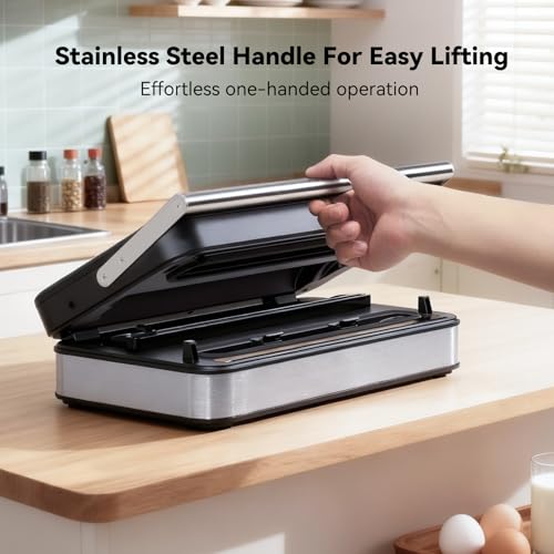 WONMAKE Silver 95kPa Food Vacuum Sealer Machine 10-in-1