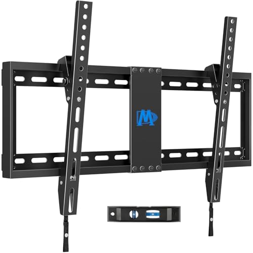 Tilting TV Wall Mount for 37-90 Inch TVs Up to 132lbs Black - Mounting Dream