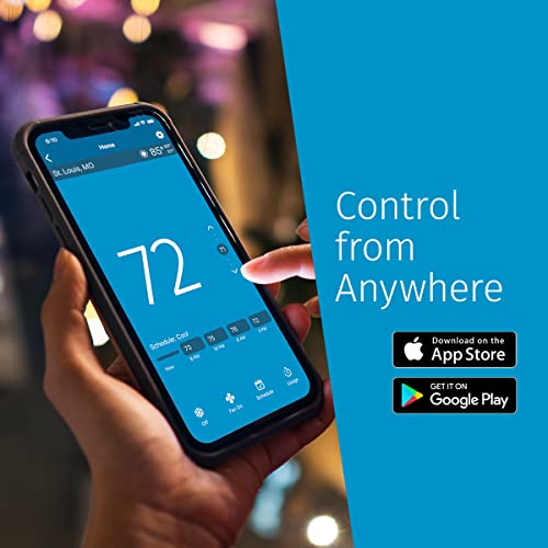 Sensi Touch Smart Thermostat by Emerson with Touchscreen Color