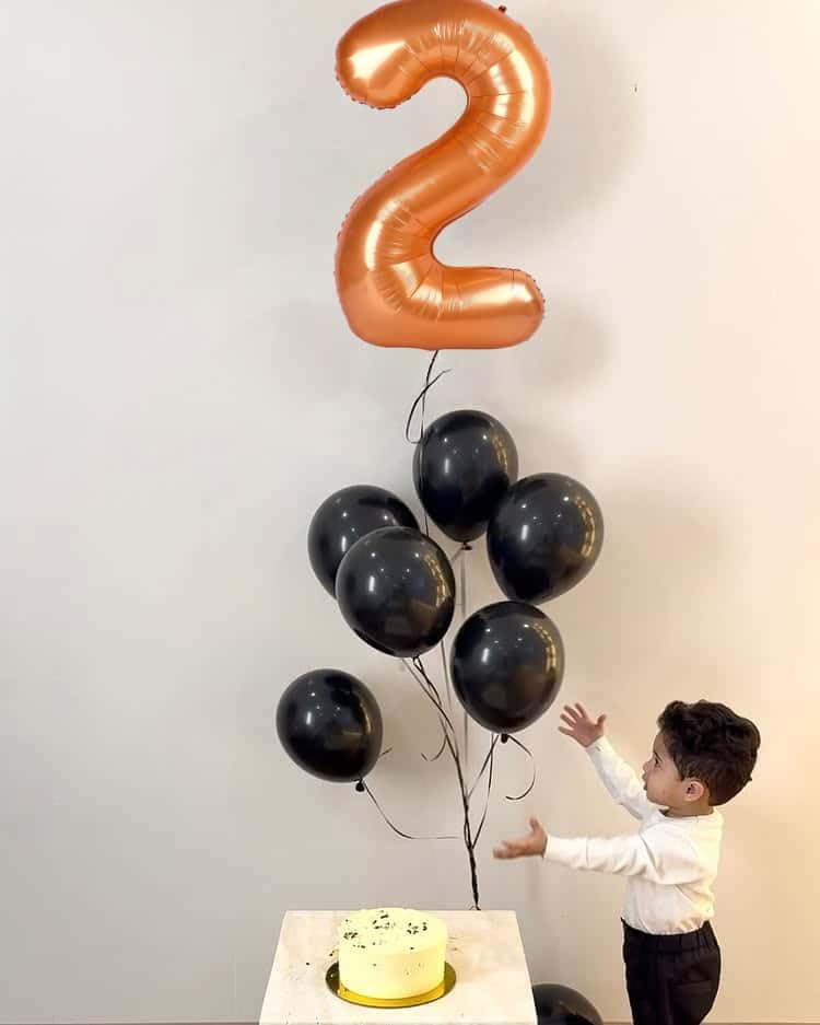 Orange Number 1 Balloon 40 Inch, 1st Birthday Balloon for Baby Boy Girl Toddler First Birthday Decorations, Shiny Orange Party Supplies
