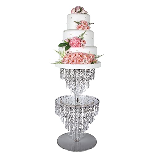 Acrylic Crystal Cake Stand Cupcake Dessert for Wedding Event Party