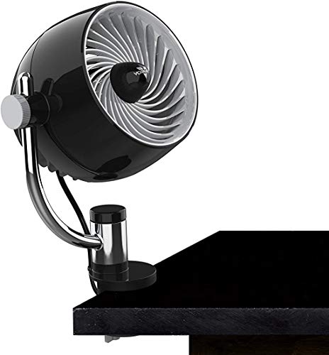 Vornado Pivot3 Clip Personal Air Circulator Fan - Black, 3 Speeds