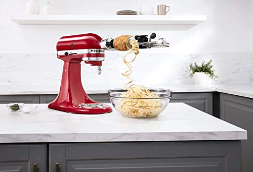 KitchenAid Stand Mixer Attachment Combo Pack with Spiralizer Beater & Recipe Book