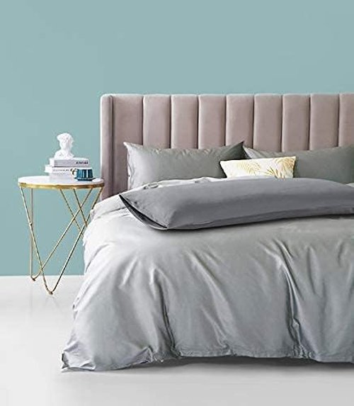 FLXXIE Body Pillow Cover - Super Soft Microfiber 20x54 Long Pillowcase | Wrinkle & Stain Resistant, Dark Grey