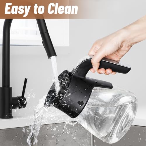 10-Cup Glass Coffee Carafe Replacement for Ninja Coffee Maker CM401 CM371 CP301 - BPA-Free with Brew-Through Lid & Handle