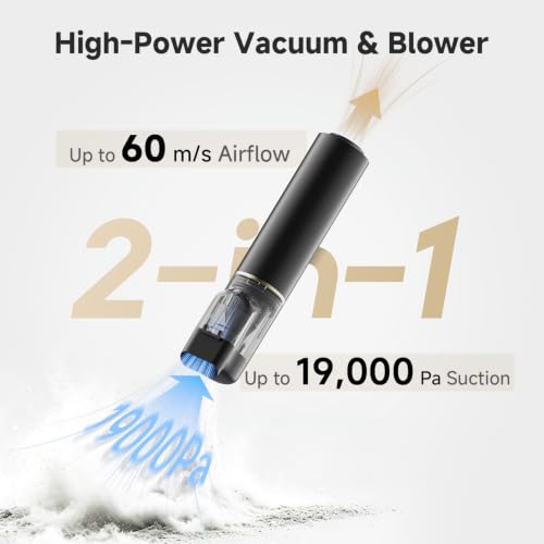 dreame VBP20-B 4-in-1 Car Vacuum Cleaner with Charging Dock, Cordless Handheld