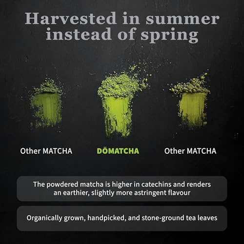 Organic Matcha Powder - Summer Harvest, Latte Grade, 2.82 oz - Japanese Green Tea