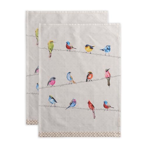 Maison d'Hermine 100% Cotton Kitchen Towels Set of 2 20 x 27.5 in