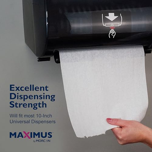 Maximus 800 FT Kraft Paper Towel Roll - Industrial Heavyweight, 10 Inch