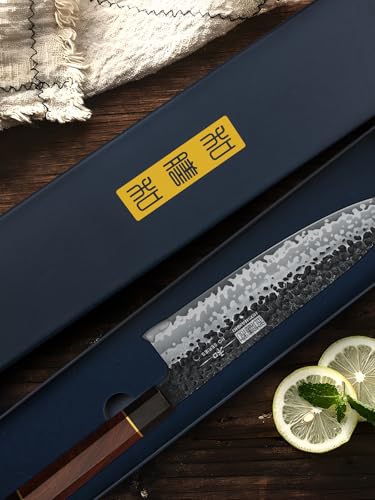 HOSHANHO 8-Inch Japanese Gyuto Chef Knife - Ultra Sharp High Carbon Steel Kitchen Knife