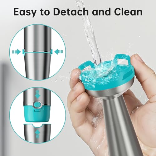 Turelar Cyan Blue 1100W Handheld Immersion Blender 5-in-1 Set