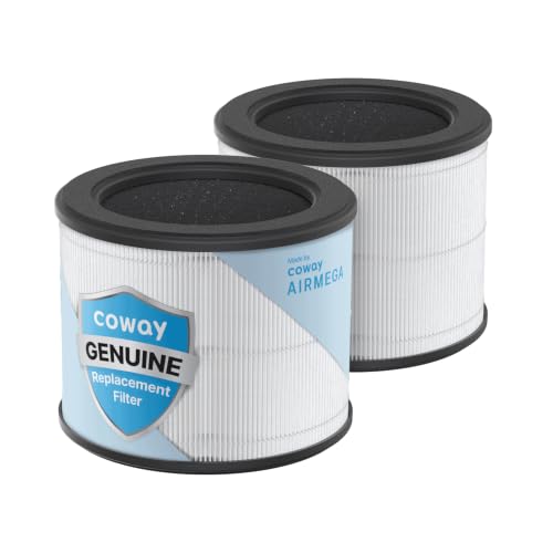 Coway Airmega 100 Replacement Filter Set 2-Pack - 3-in-1 HEPA & Deodorization