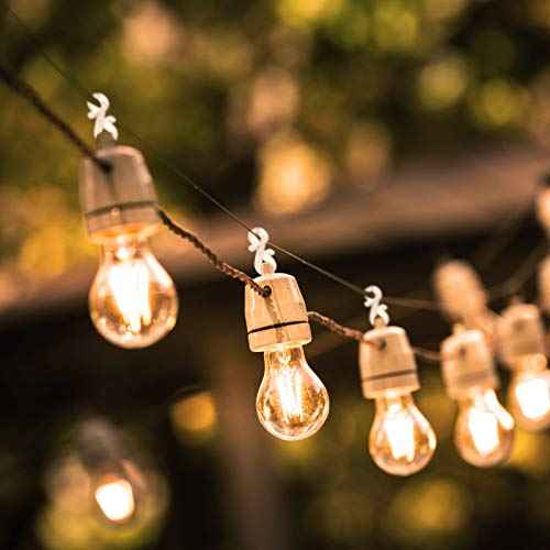 TITE 100 PCS Mini Plastic Gutter Hanging Hooks for Outdoor Christmas Lights, S Clips for Party, Birthday, Wedding Decoration(A)