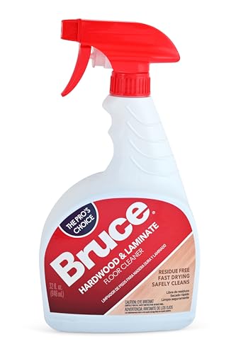 Bruce Hardwood and Laminate Floor Cleaner 2 Pack - Residue-Free Spray & Refill