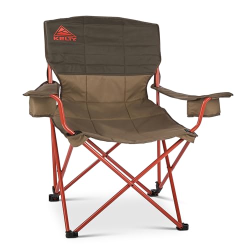 Kelty Deluxe Reclining Lounge Chair Bungee Cord Beluga - Portable Outdoor Chair