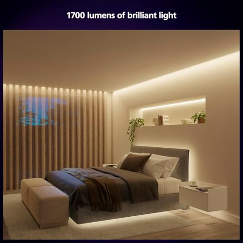 Philips Hue 16 Ft Smart LED Lightstrip Base Kit - Voice Control & App Compatible