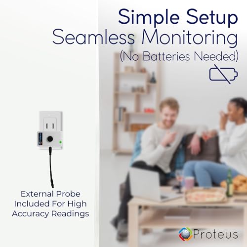 WiFi Temperature & Humidity Sensor with Buzzer & Alerts for Home & Office