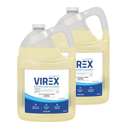 VIREX Diversey All Purpose Disinfectant Cleaner 128 Fl Oz Pack of 2