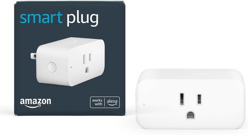Amazon Smart Plug - Works with Alexa | Effortless Setup for Endless Smart Home Possibilities