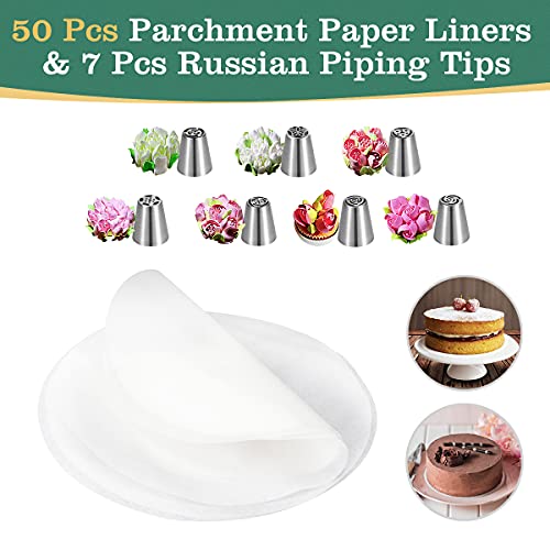 4/7/9-Inch Springform Pan Set with Removable Bottom - Stainless Steel Bakeware