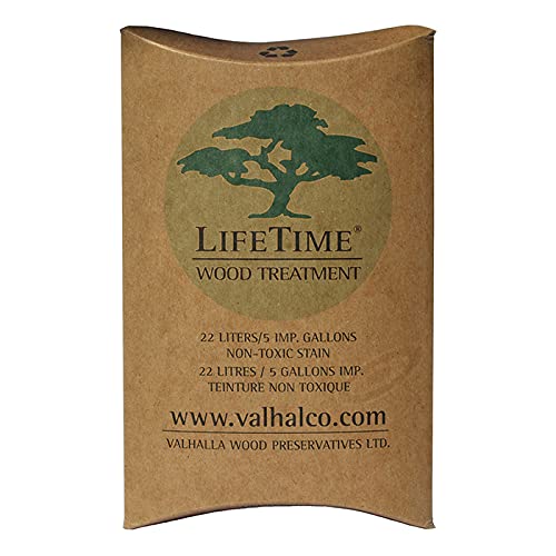 5-Gallon Eco Friendly Non-Toxic Wood Treatment Pouch - Lifetime Wood Preservative
