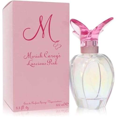 Mariah Carey Luscious Pink Eau de Parfum Spray for Women 3.4 Fl Oz - Pack of 1