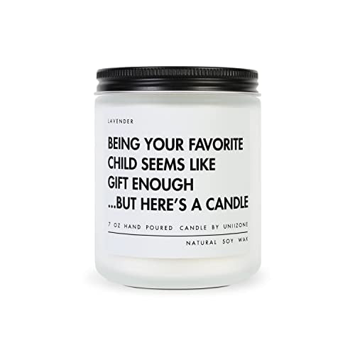 Funny Father's Day Candle for Dad from Daughter or Son - Humorous Gift Idea