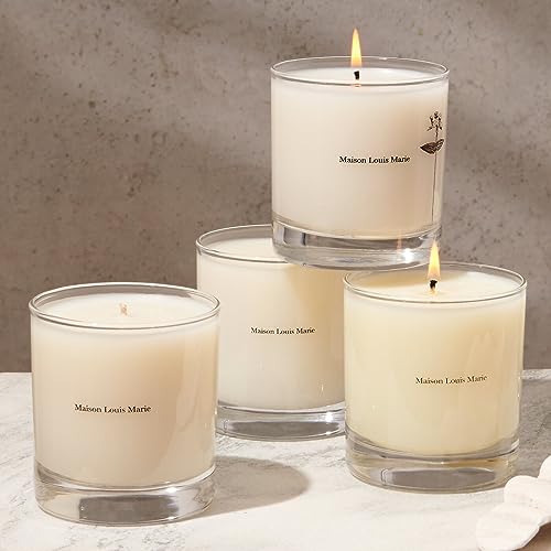 Soy Wax Candle No.04 Bois de Balincourt - Warm Woody Fragrance 8.5 oz