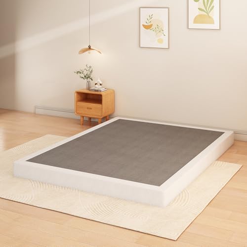 YORTHEN Queen Box Spring 7 Inch Heavy Duty Metal Foundation - Easy Assembly