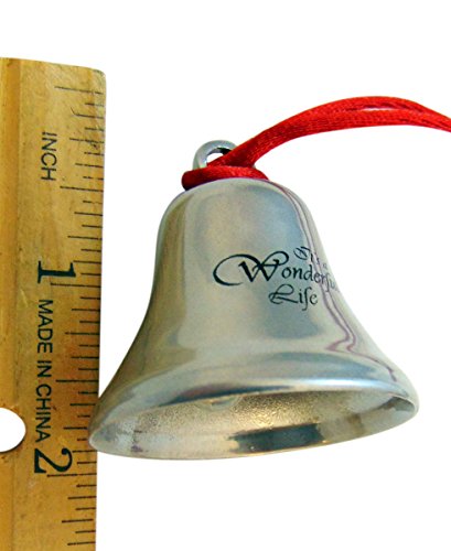 It's a Wonderful Life Bell Christmas Ornament USA Made Movie Memorabilia