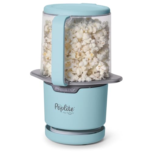 Presto PopLite My Munch Hot Air Popcorn Popper - 8-Cup Personal Size