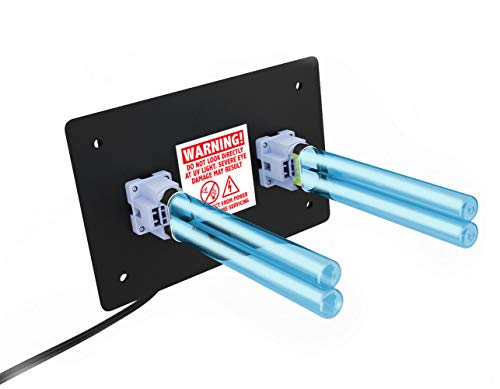 UV-C Air Purifier Light for HVAC Duct 8x8x9 Inches - Whole House UVC Disinfection