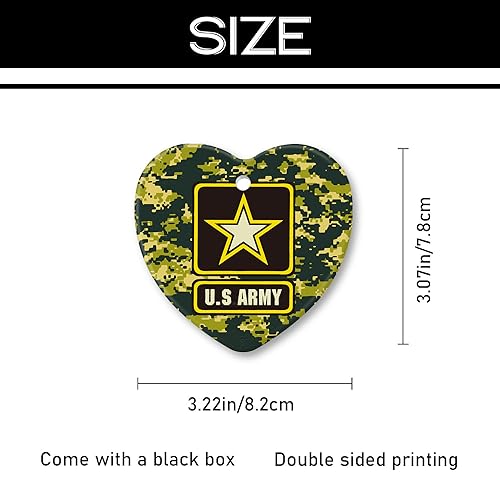 Christmas Ornament Army Decorative Hanging Ornaments Ceramic Gift for
