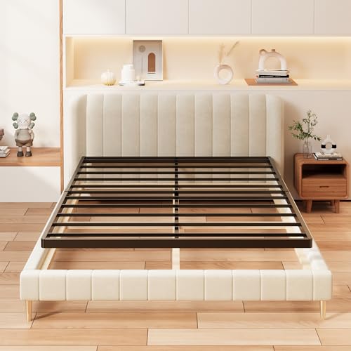 Yicensen Queen Box Spring 1.6 Inch Low Profile Bunkie Board - Sturdy Support