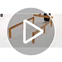Sweetcrispy Twin Size Bed Frames, 12 Inch Height Wood Platform Frame