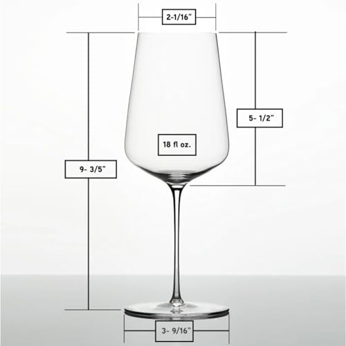Zalto Denk'Art Universal Wine Glass - Hand-Blown Crystal, 9.3 Inch, Variation 1