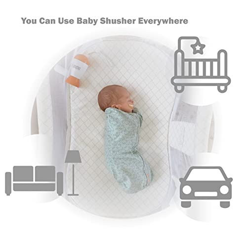 3-Pack Baby Shusher Portable White Noise Sound Machine for Sleep & Travel