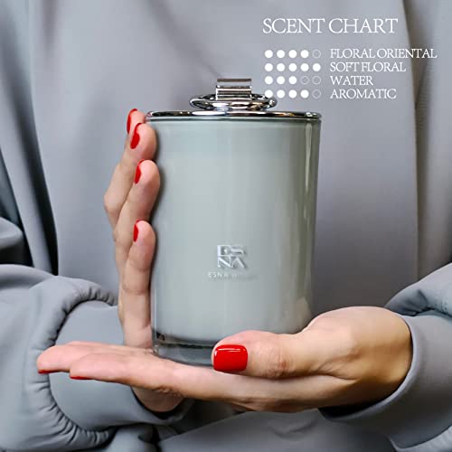 Luxury Scented Candle - Aromatherapy, Vegan Soy Wax, Holiday Gift, 8.8oz