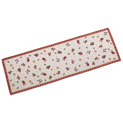 Villeroy & Boch Delight Gobelin Runner Medium L Red Christmas Decor