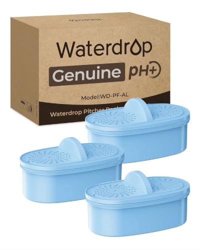 Waterdrop Alkaline Water Filter for Pitchers - 3 Pack