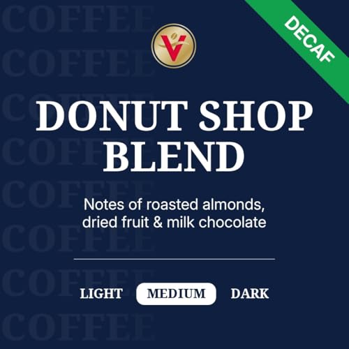 Decaf Donut Shop Blend Coffee Pods - 200 Count, Medium Roast for Keurig