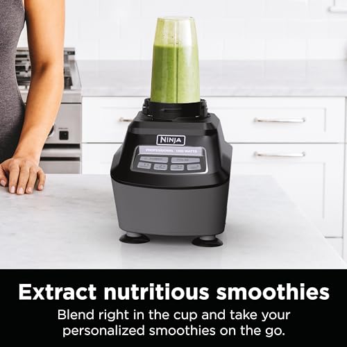 Ninja Mega Kitchen System 1500W Blender Food Processor with 72oz Pitcher & To-Go Cup